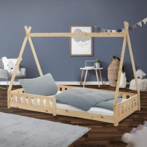 Children Wooden Teepee Bed