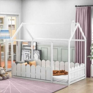 Montessori Wooden Fence bed