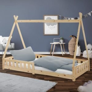 Children Wooden Teepee Bed